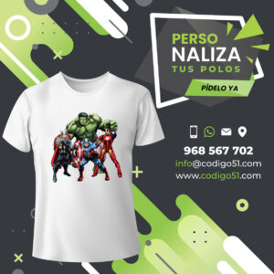 Polo estampado